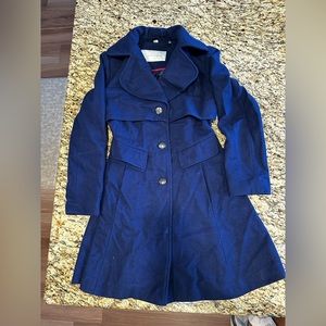 Jessica Simpson Wool Blend Trench Coat Women’s size Medium